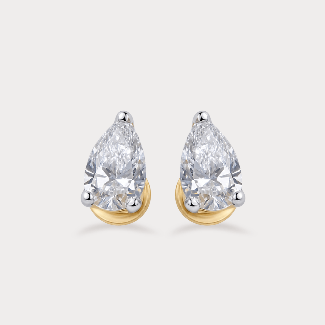 Fascino Solitaire Diamond Earrings