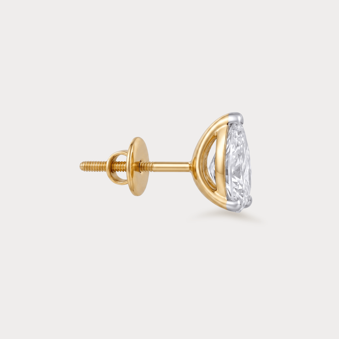 Fascino Solitaire Diamond Earrings