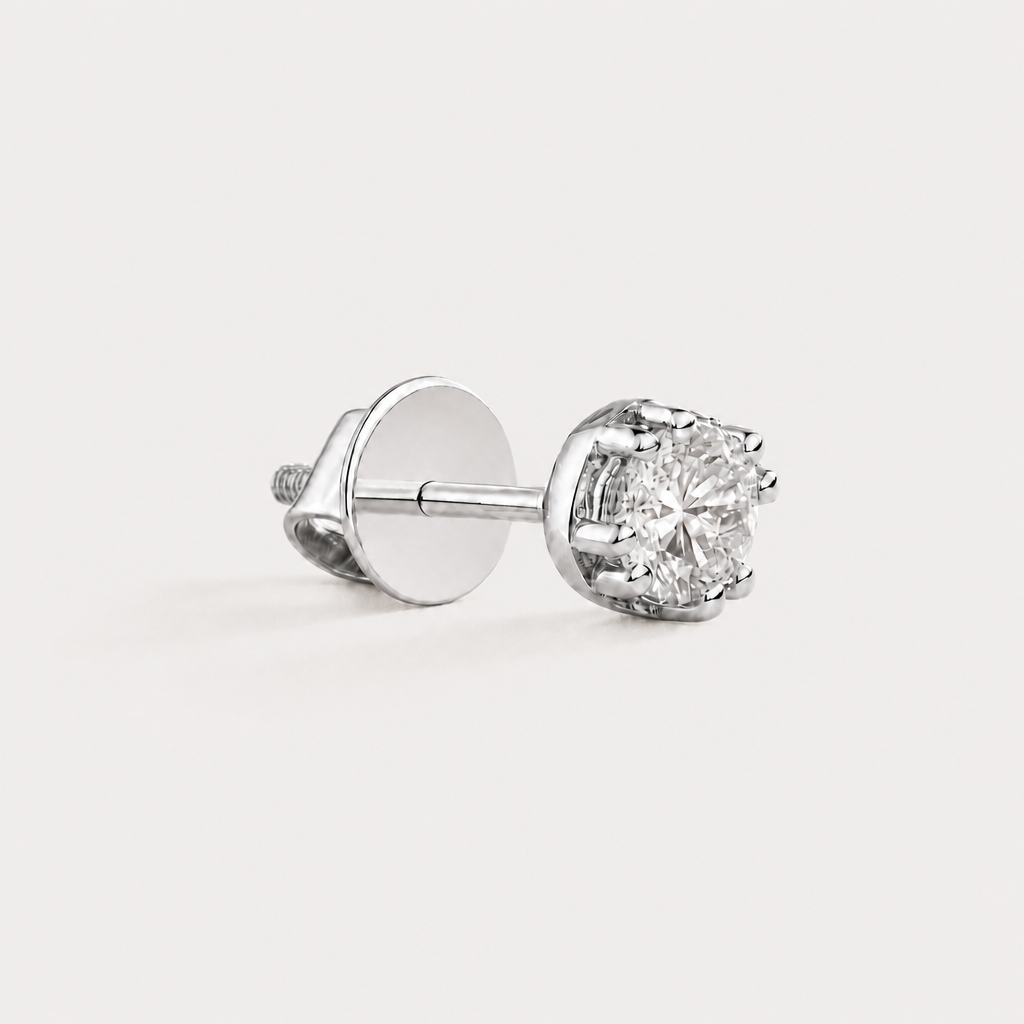 Luxe Men's Diamond Stud