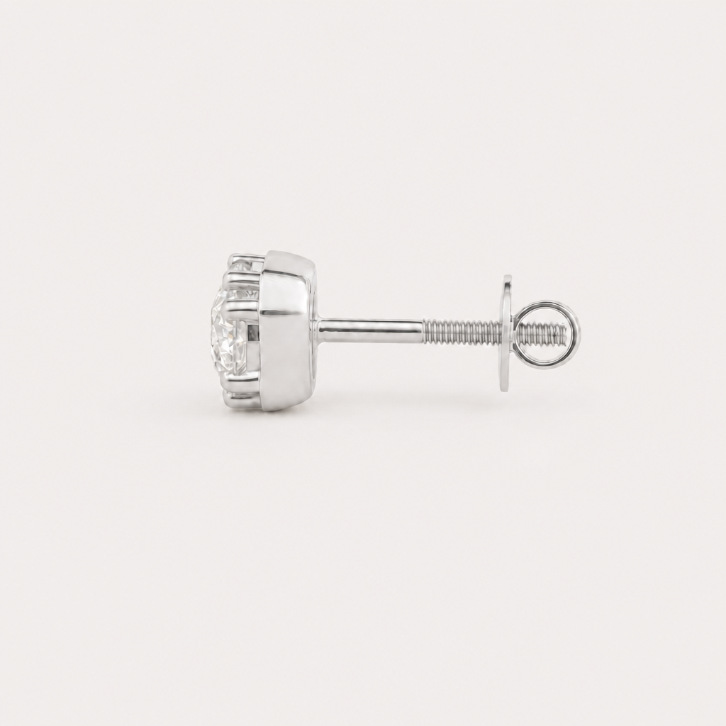 Pregiato Men's Diamond Stud