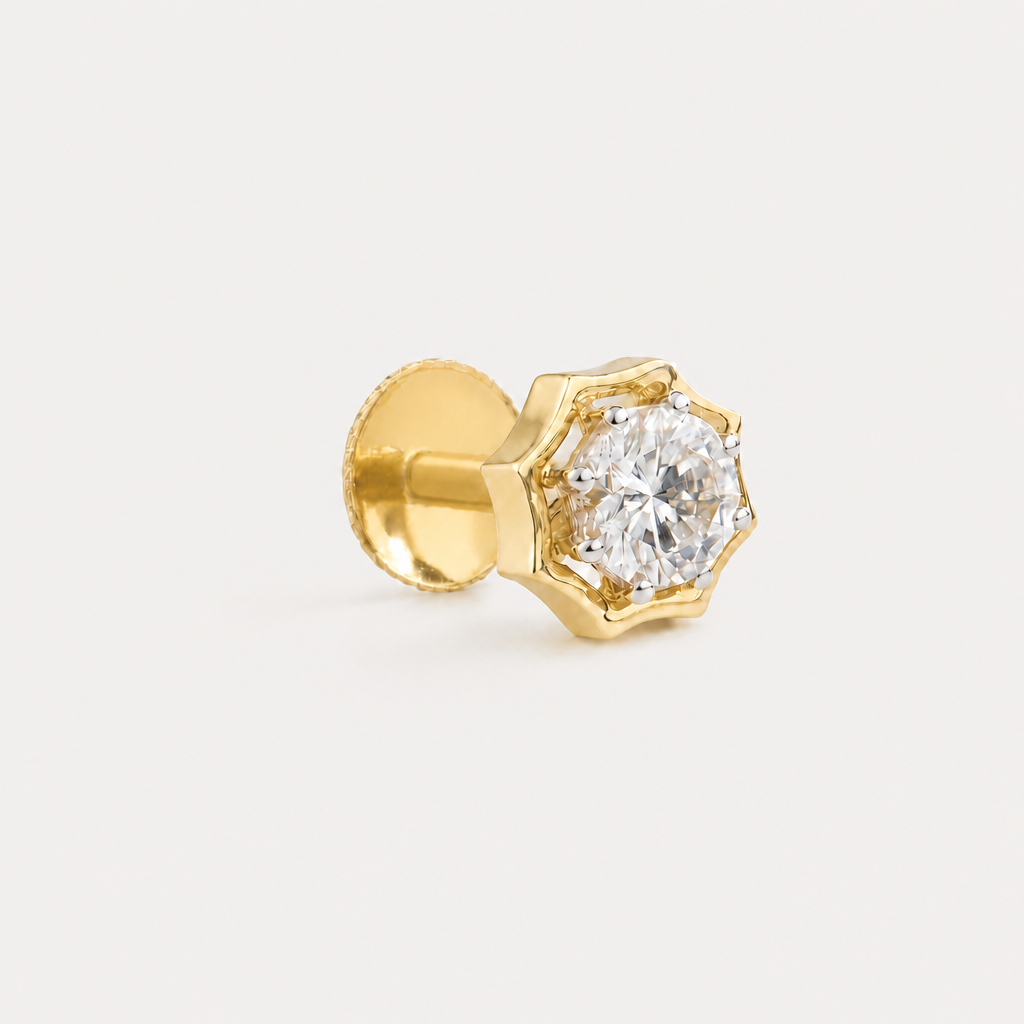 Raffiné Men's Diamond Stud