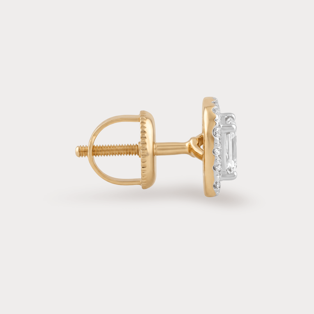 Brightline Halo Diamond Studs