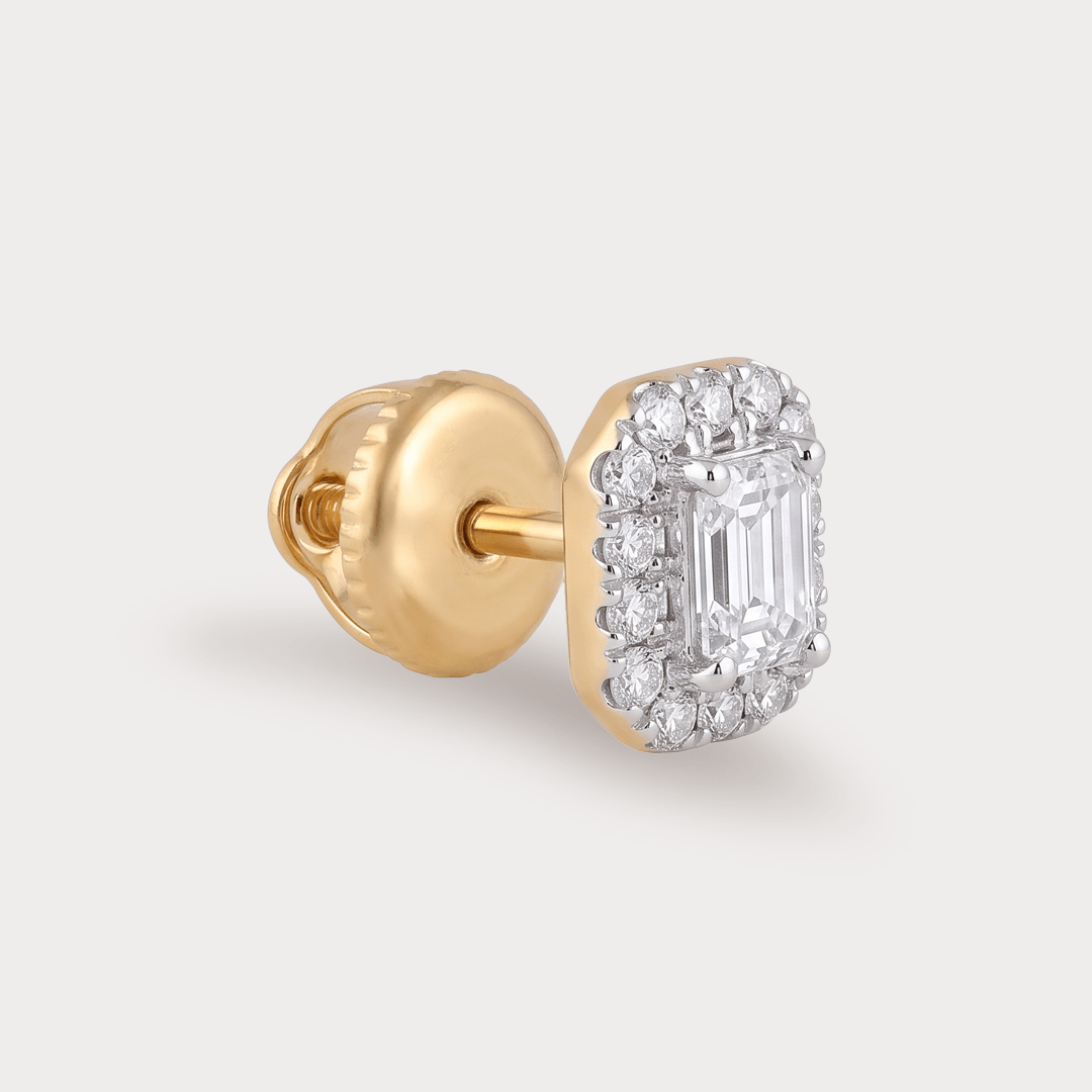 Brightline Halo Diamond Studs