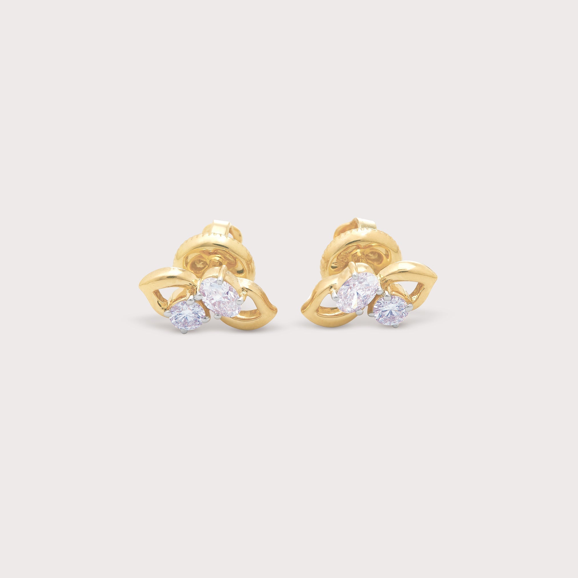 Magnolia Diamond Studs