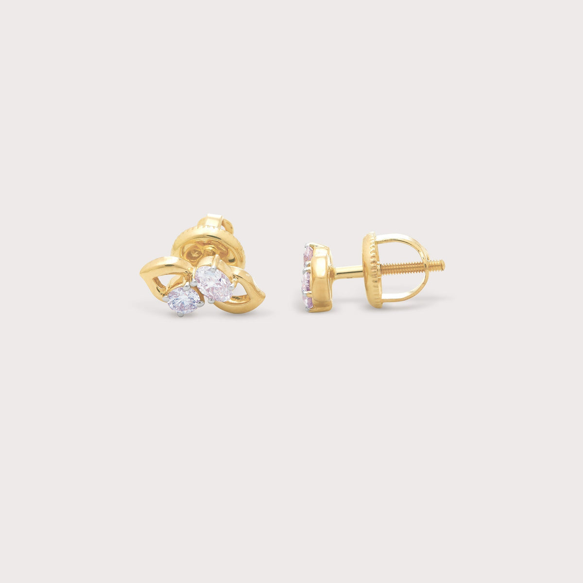 Magnolia Diamond Studs