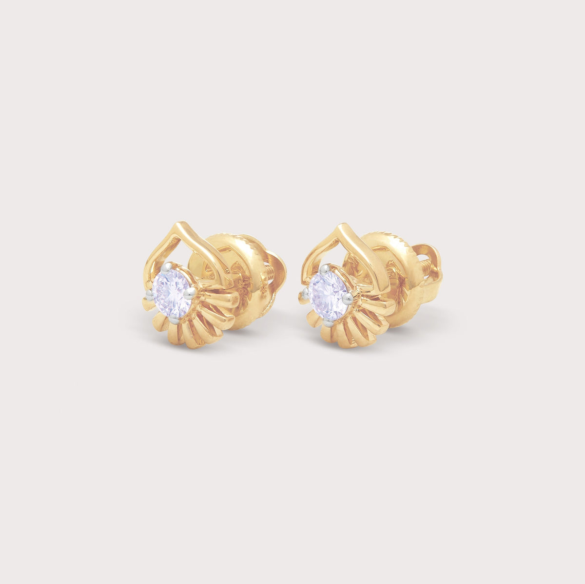 Sun Diamond Studs