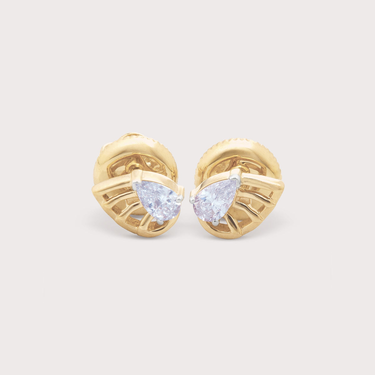 Cowrie Diamond Studs
