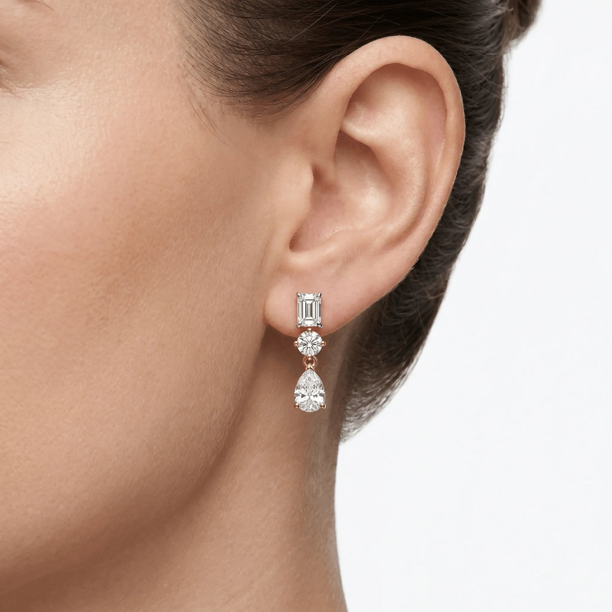 Gouttes de Lumière Drops Diamond Earrings
