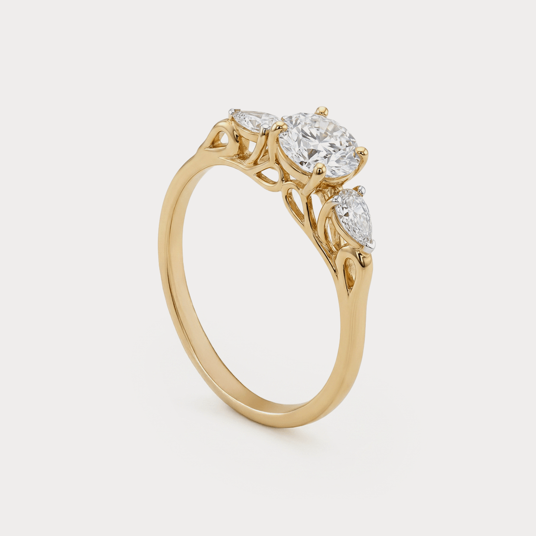 Shimmer Diamond Ring