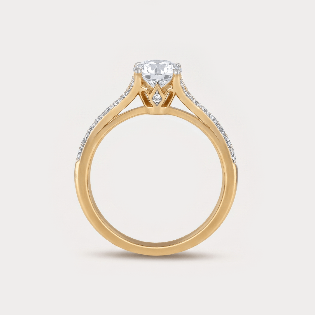 Linden Solitaire Diamond Ring