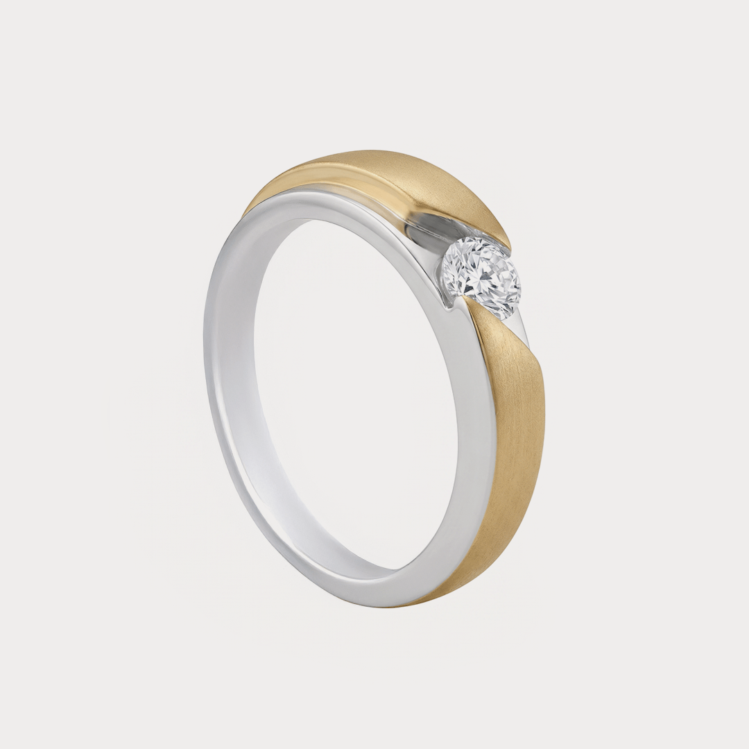 Seal Diamond Men's Ring