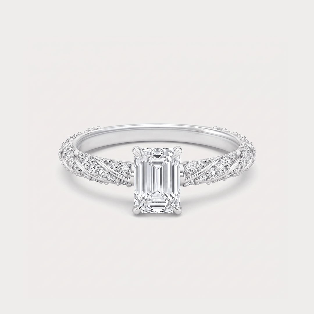 Serendipity Solitaire Diamond Ring