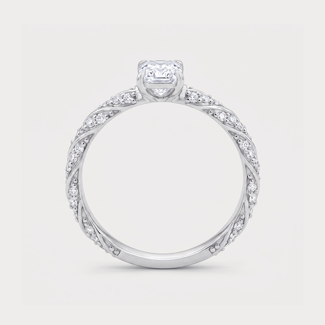 Serendipity Solitaire Diamond Ring