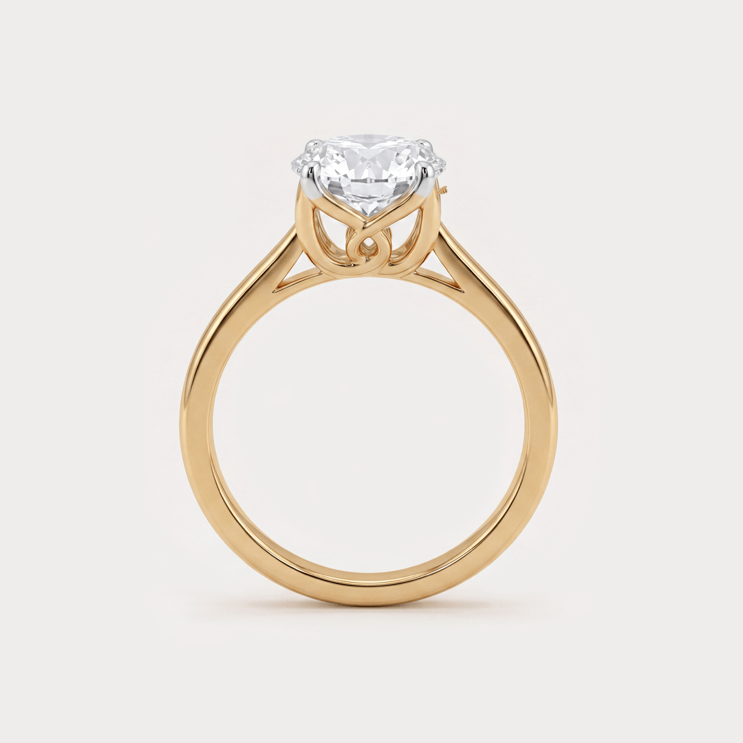 Treasured Solitaire Diamond Ring