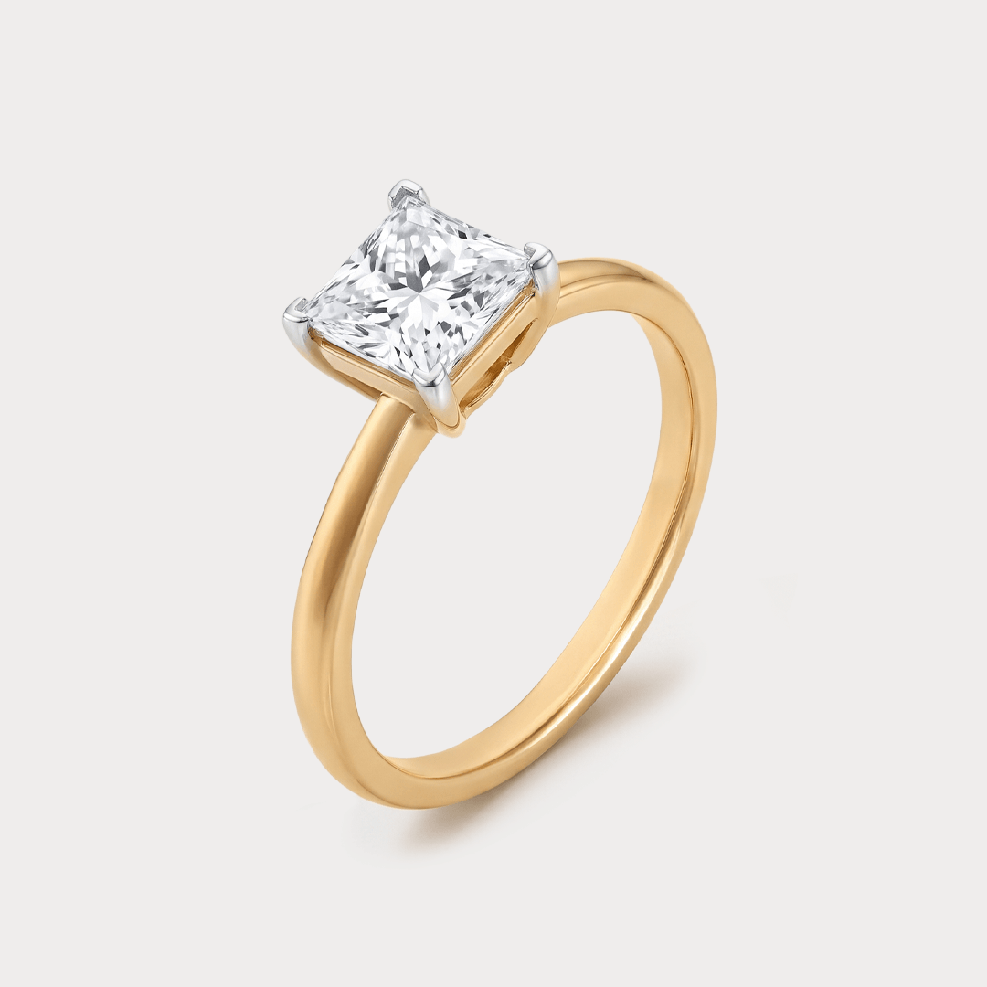 Birch Solitaire Diamond Ring