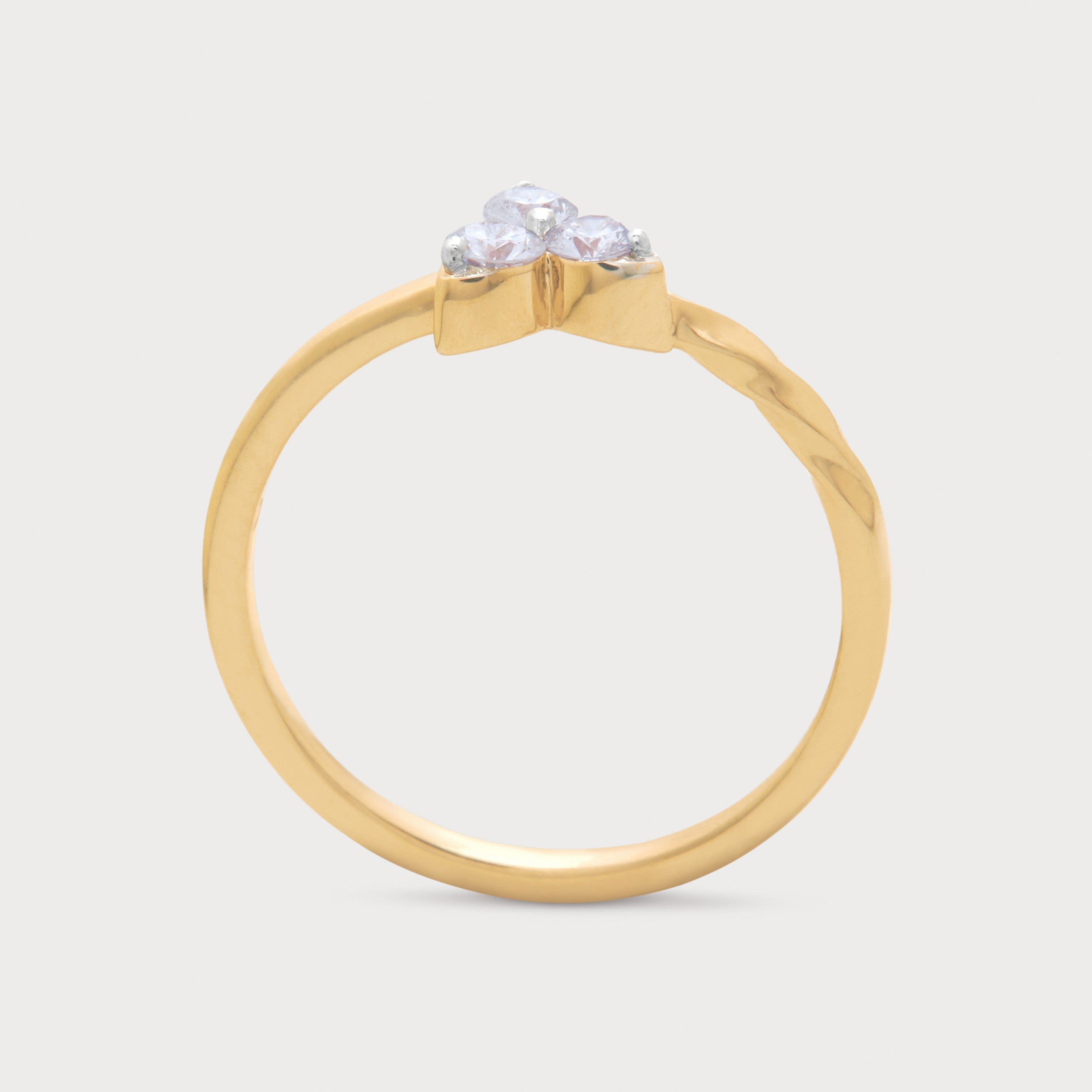 Mrinala Diamond Ring