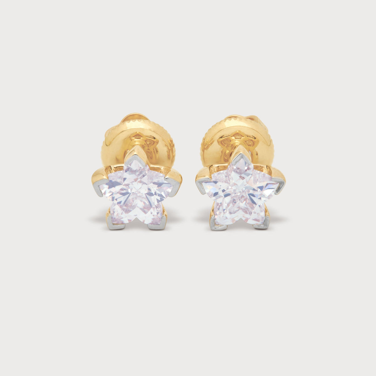 Orchid Diamond Studs