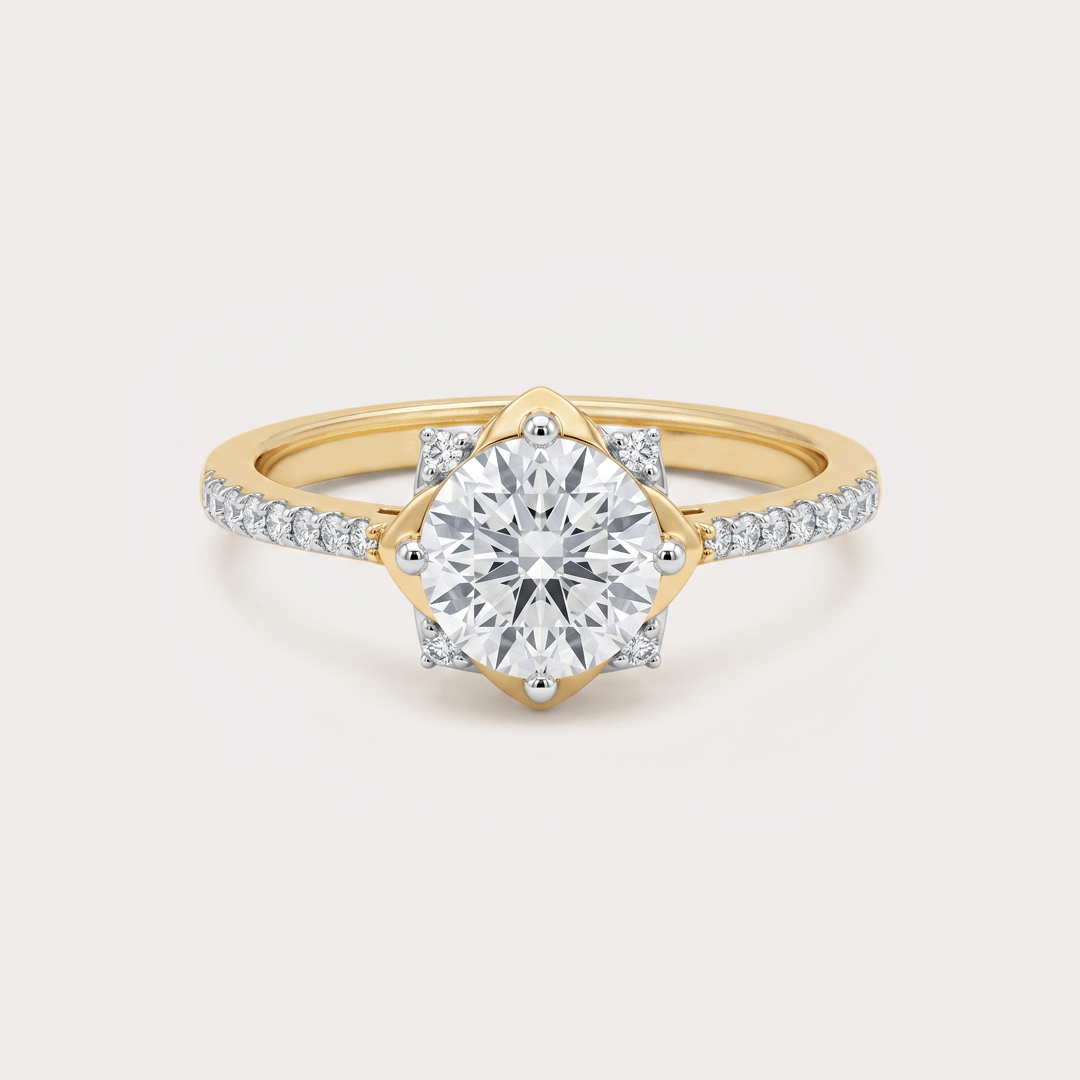 Summit Extra Brilliant Solitaire Diamond Ring