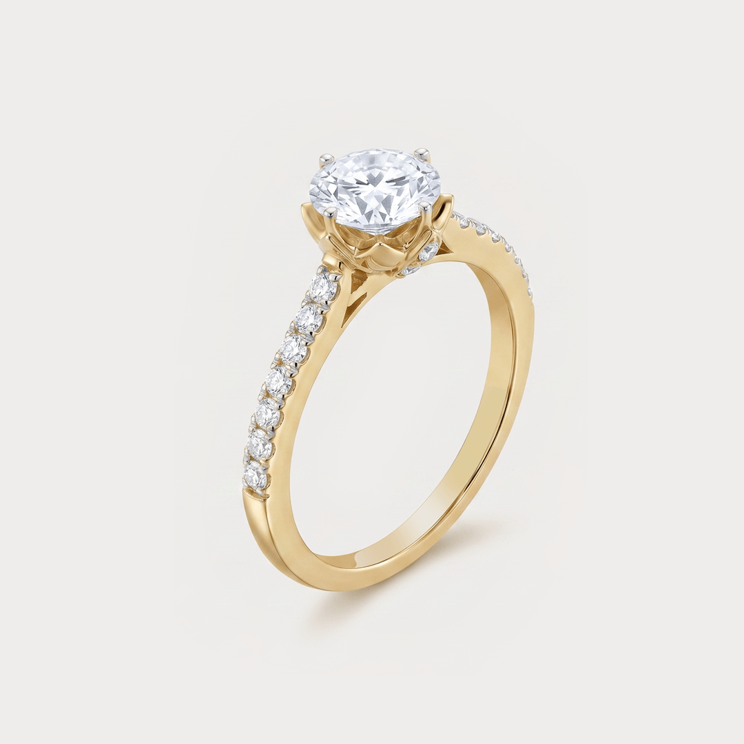 Cima Extra Brilliant Solitaire Diamond Ring