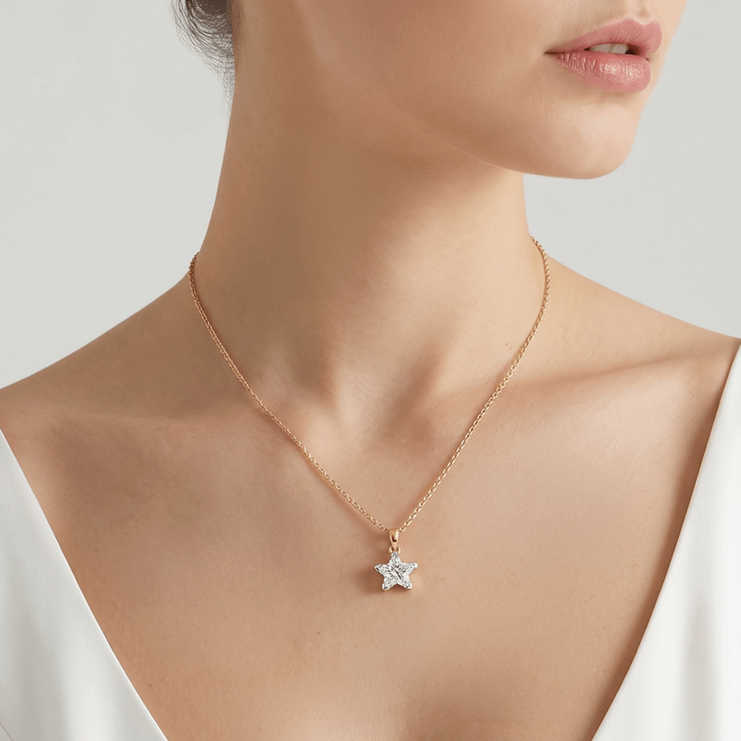 Orchid Diamond Pendant