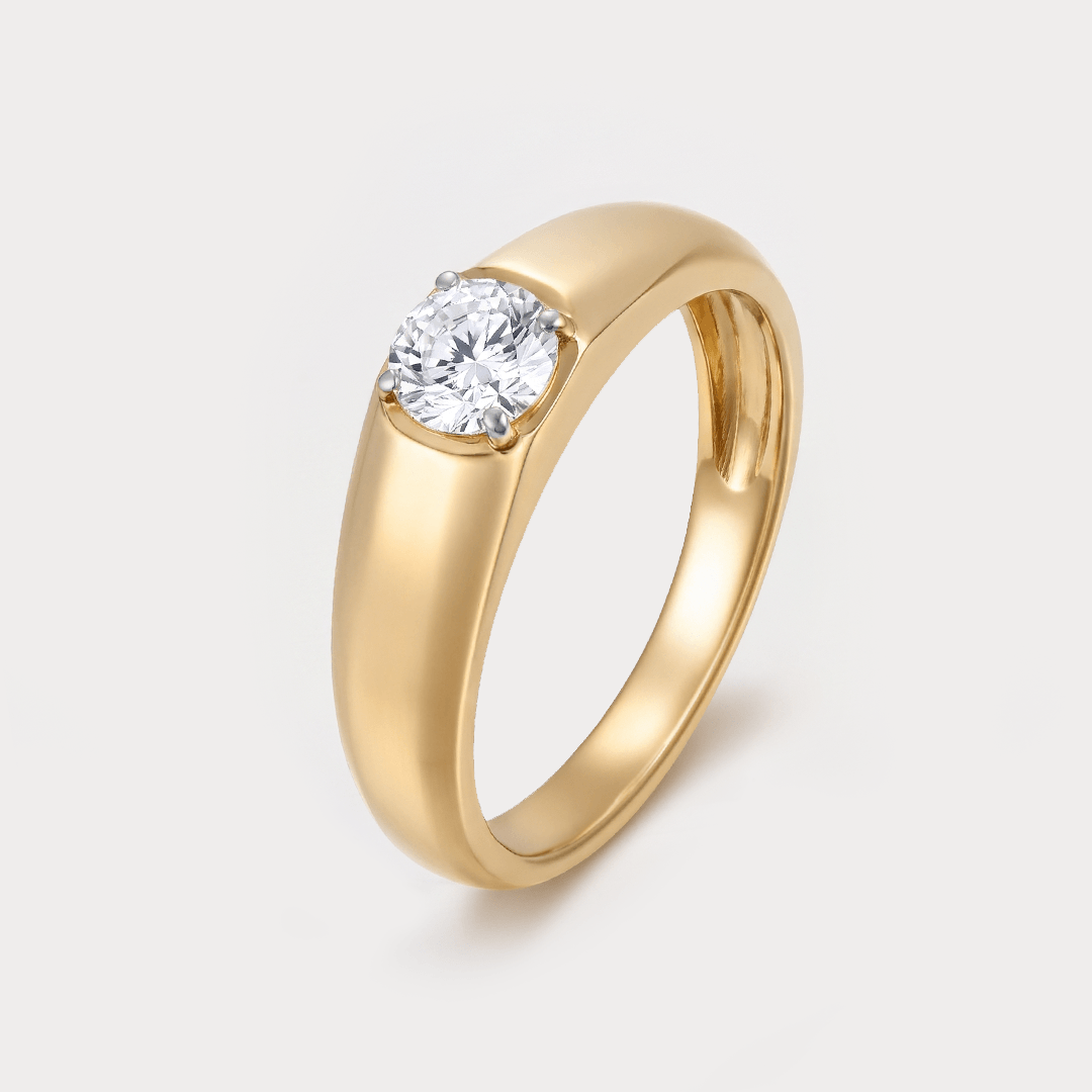 Comet Diamond Men's Ring