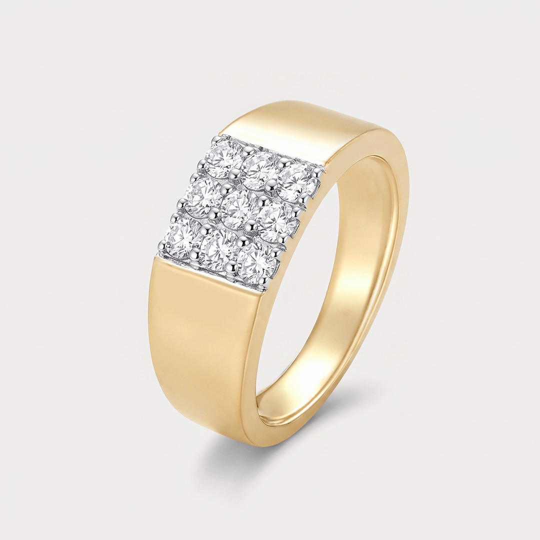 Evening Star Diamond Men's Ring
