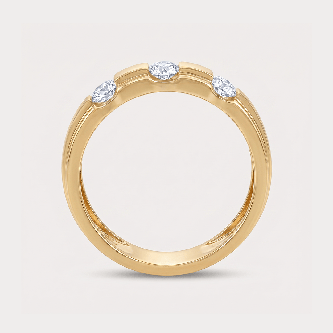 Guiding Star Diamond Men's Ring