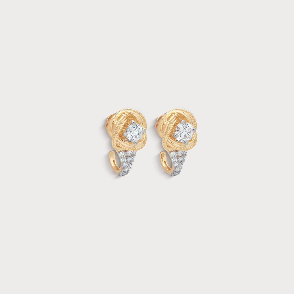 Eternal Diamond Hoops