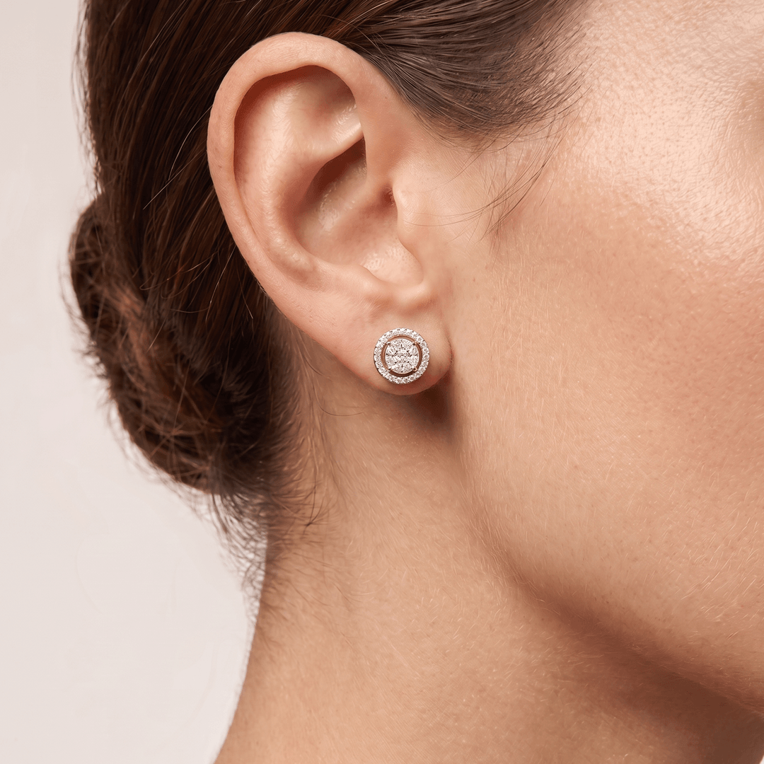 Regal Spark Diamond Earrings