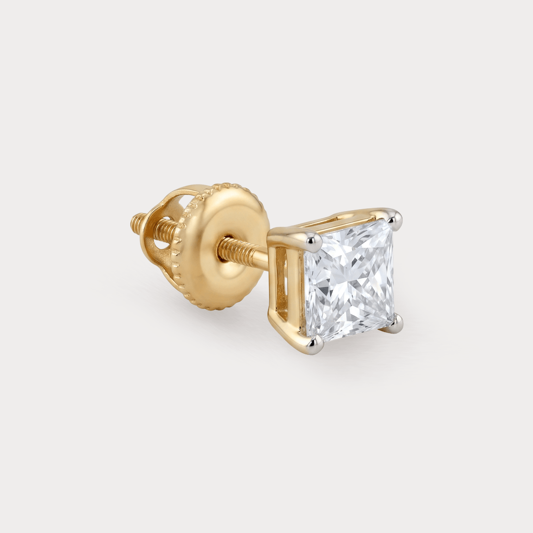 Breezy Mini-Solitaire Diamond Studs
