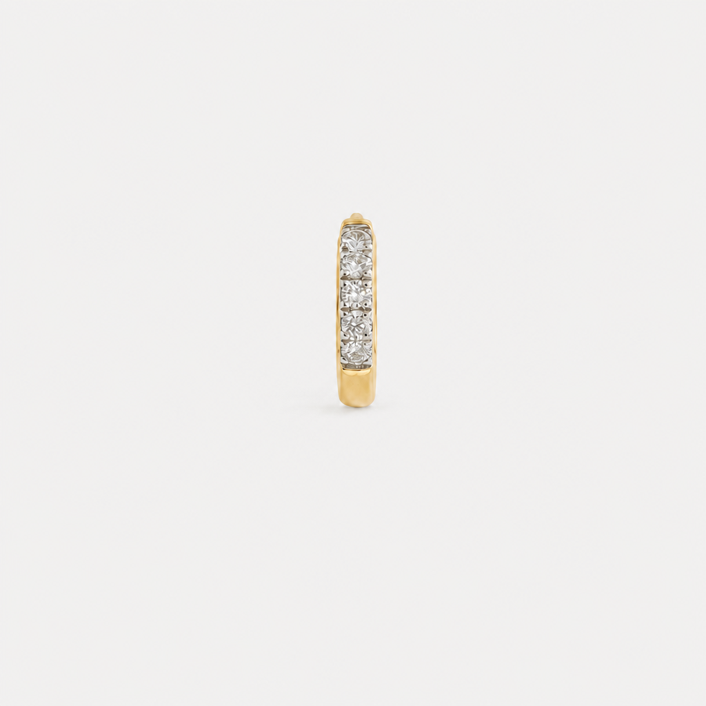 Beloved Ring Diamond Nose Pin