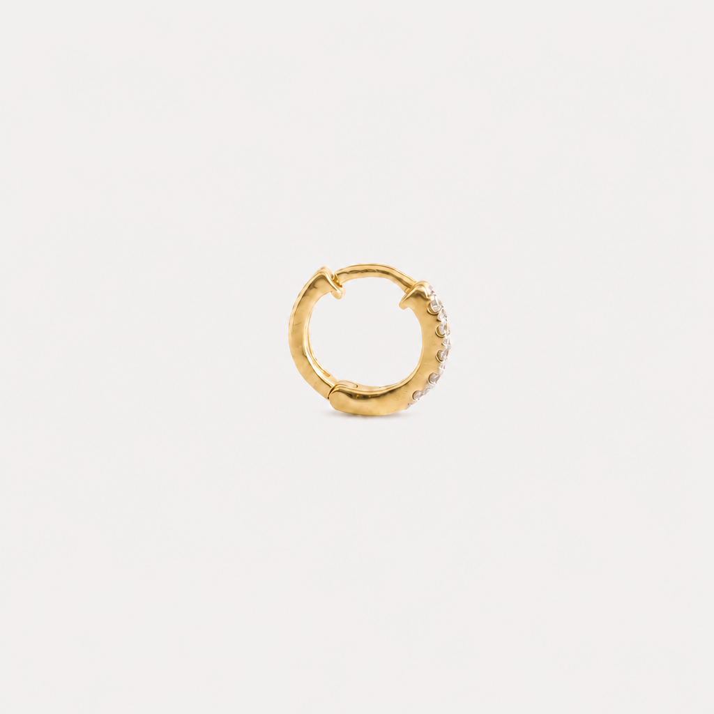 Beloved Ring Diamond Nose Pin