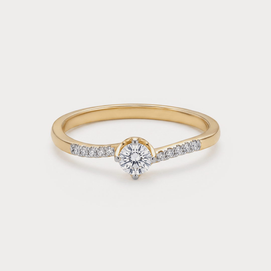 Perla Diamond Ring