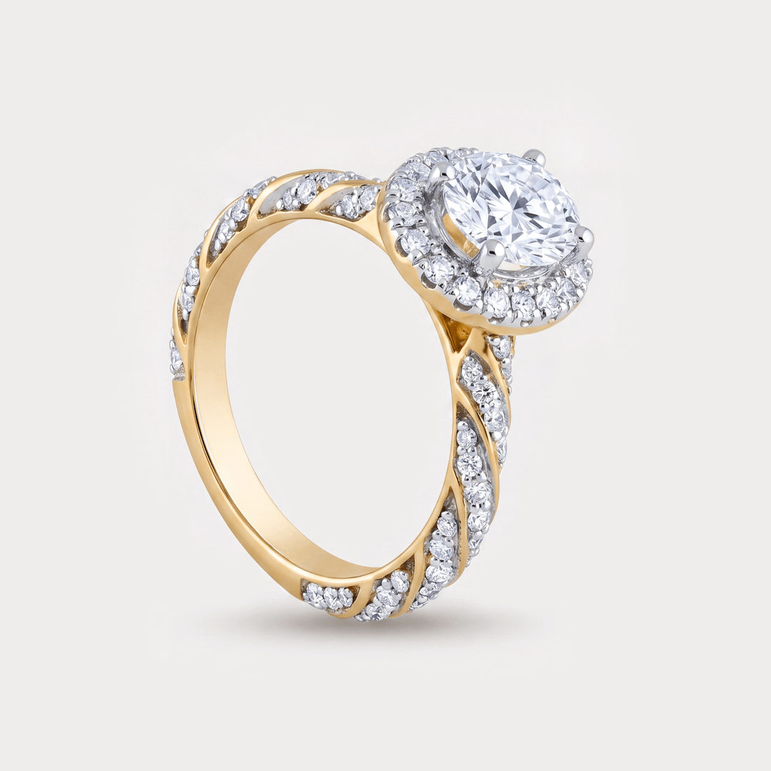 Précieux Solitaire Diamond Ring
