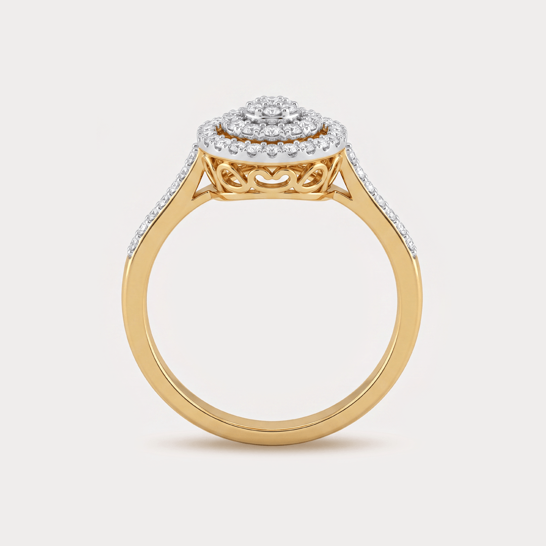 Fioritura Cluster Diamond Ring