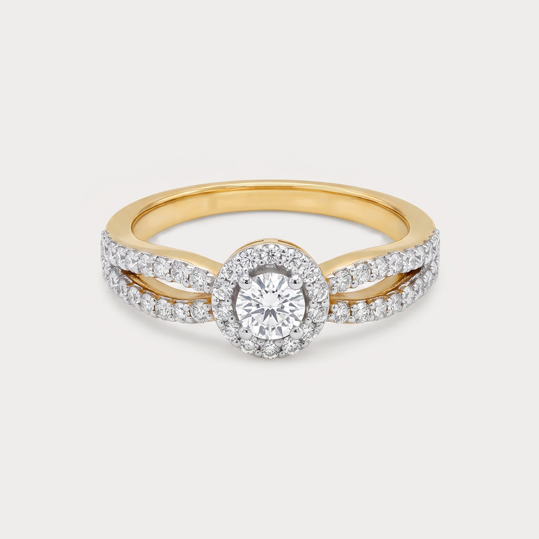 Breathtaking Light Weight Diamond Ring