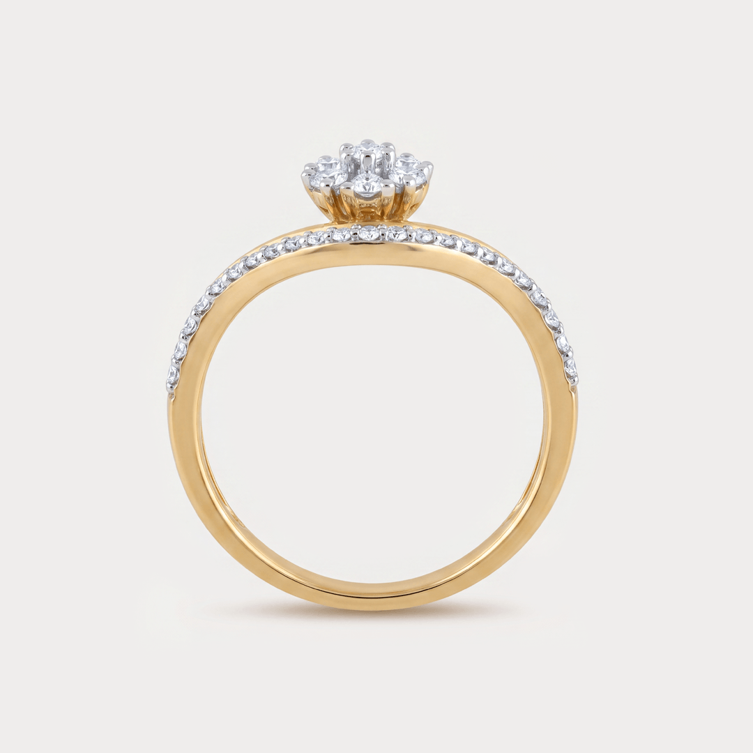 Floraison Floral Nakshatra Diamond Ring