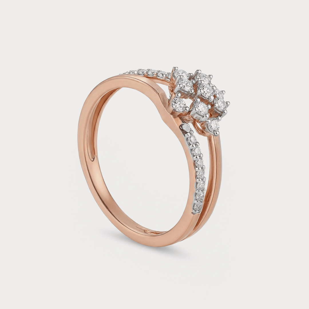 Wreath Diamond Ring