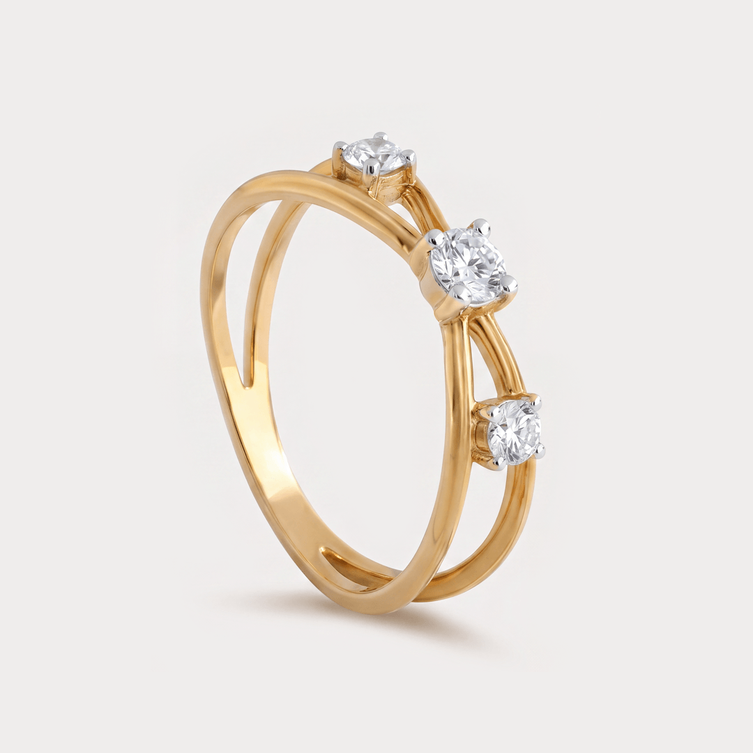 Gossamer Light Weight Diamond Ring
