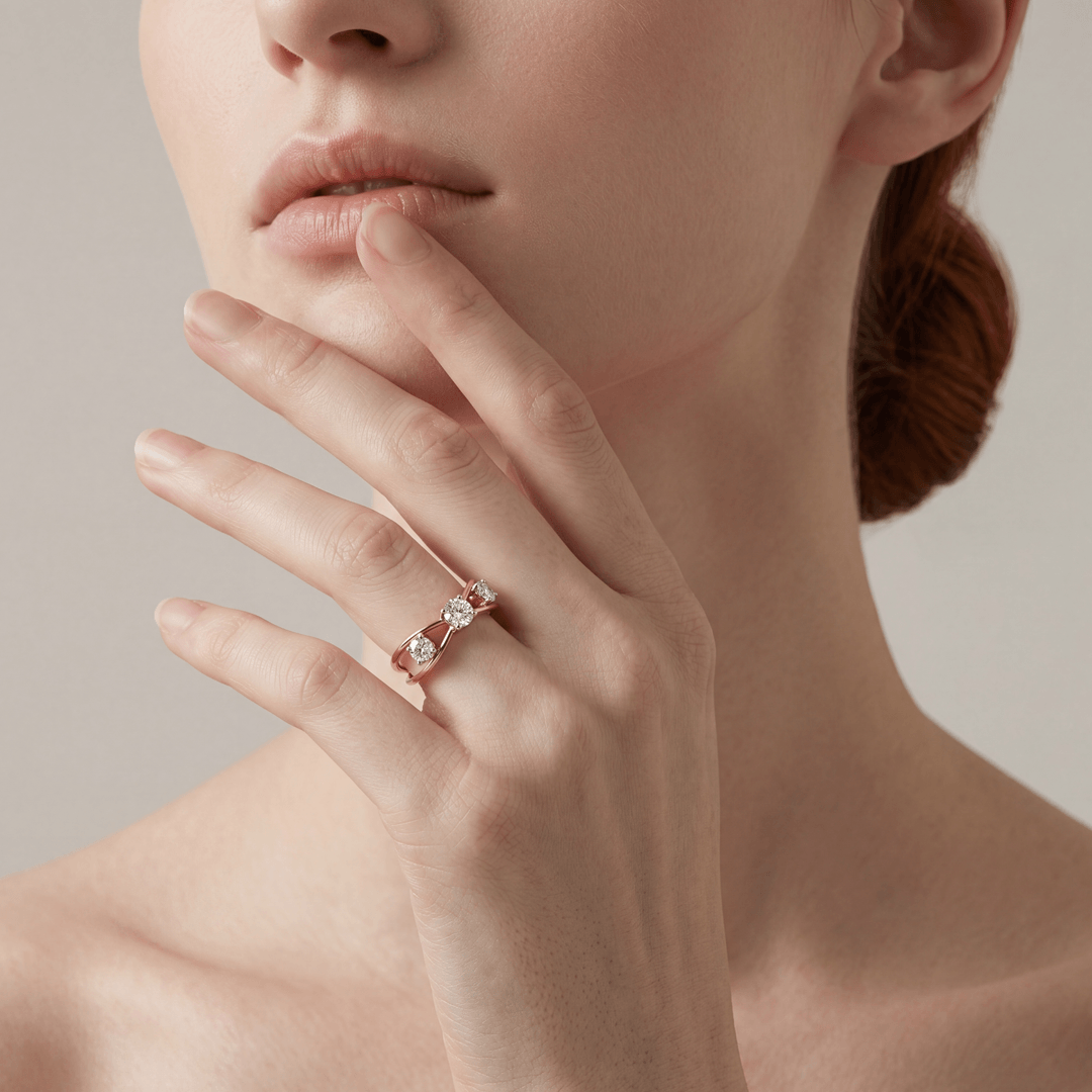 Gossamer Light Weight Diamond Ring