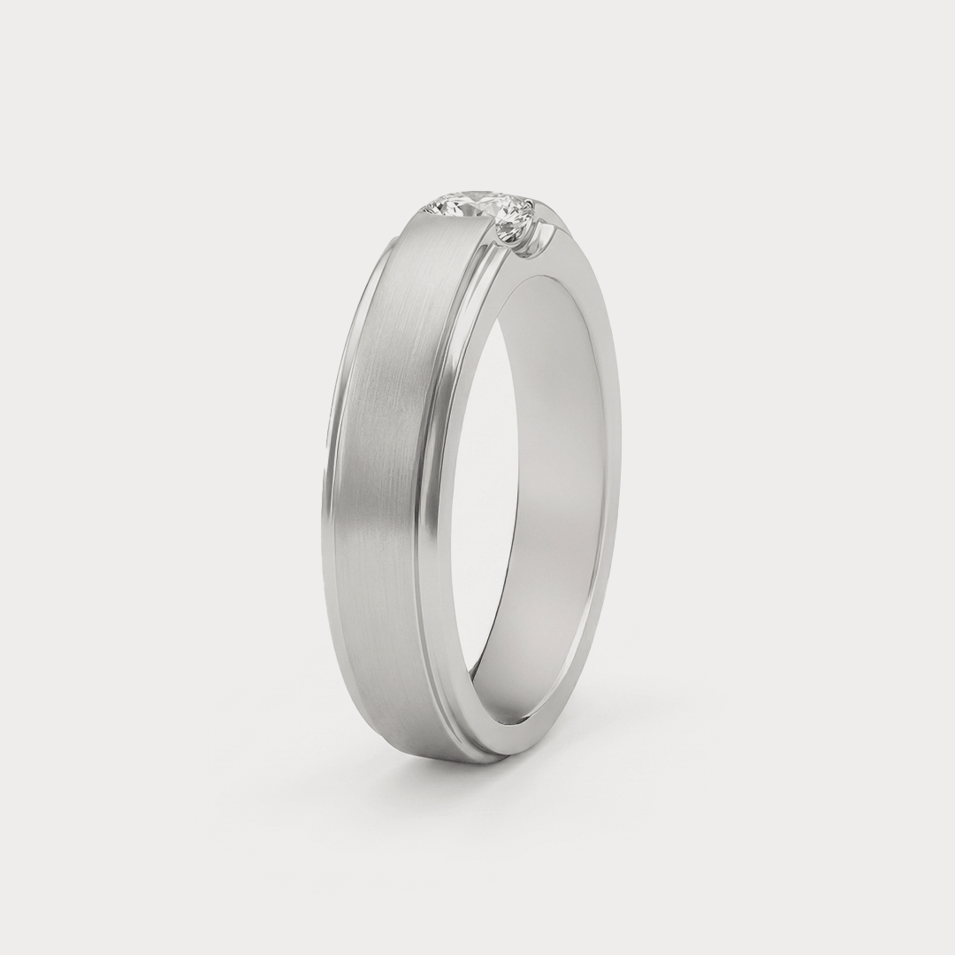 Onyx Diamond Ring