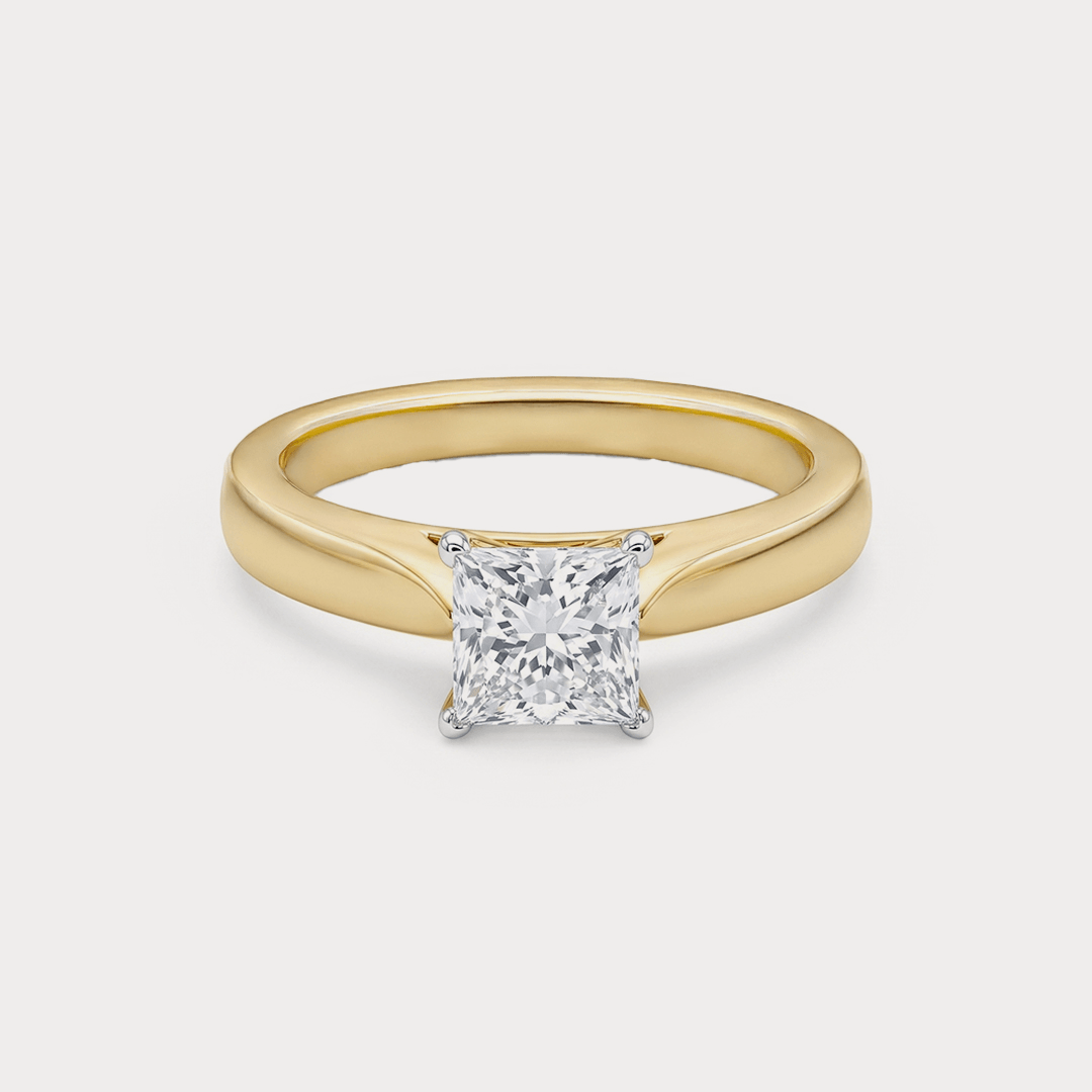 Flush Diamond Ring