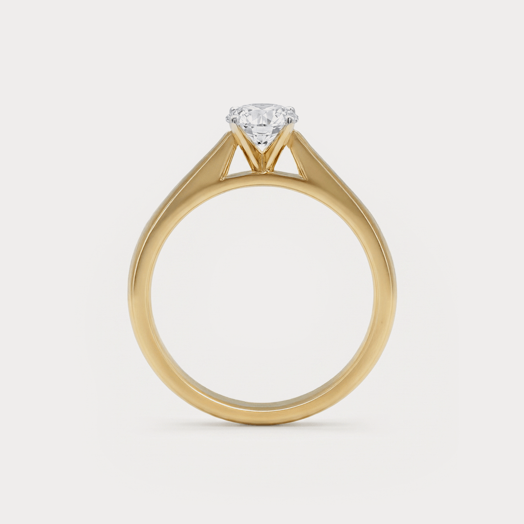 Flush Diamond Ring