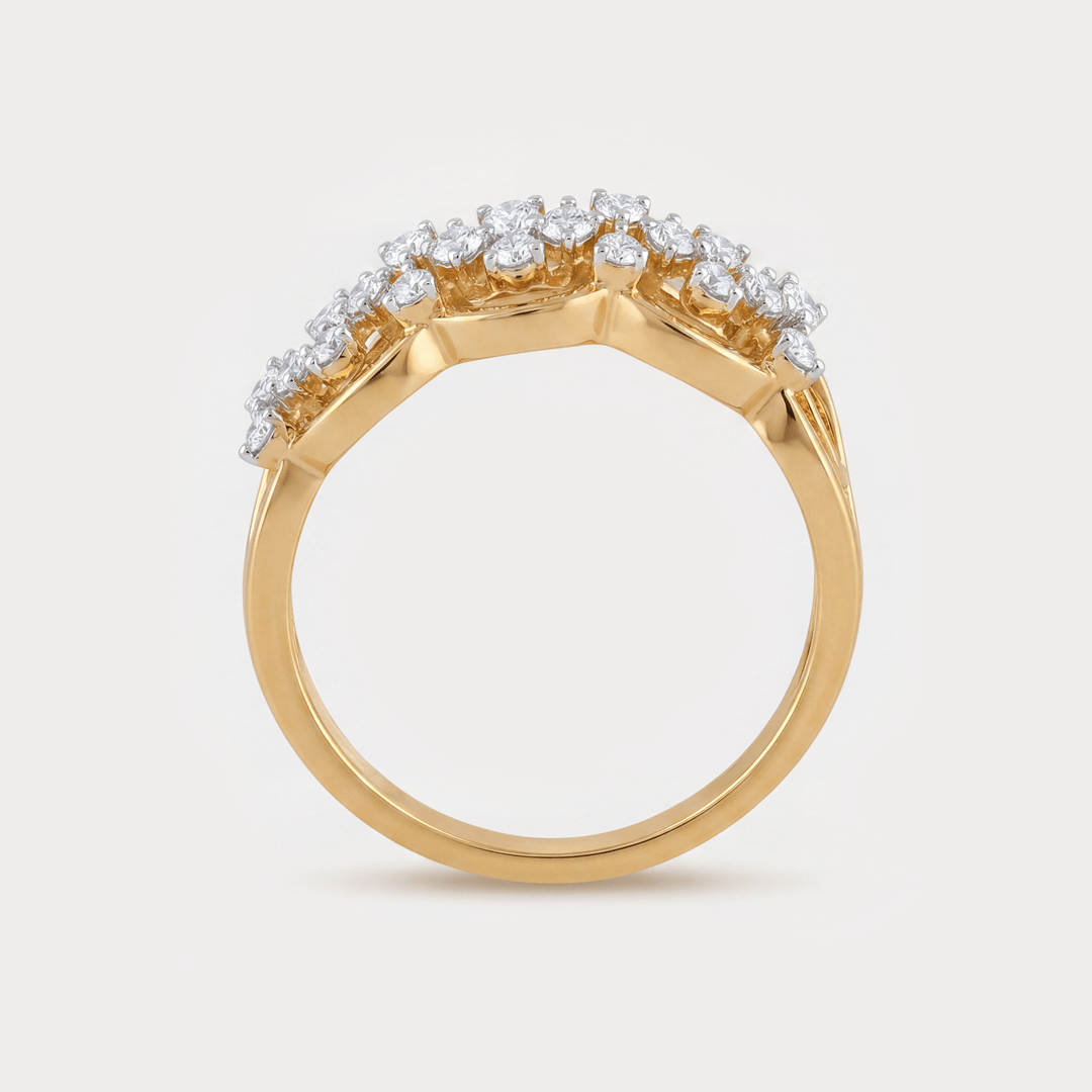 Pregiato Bands Diamond Ring