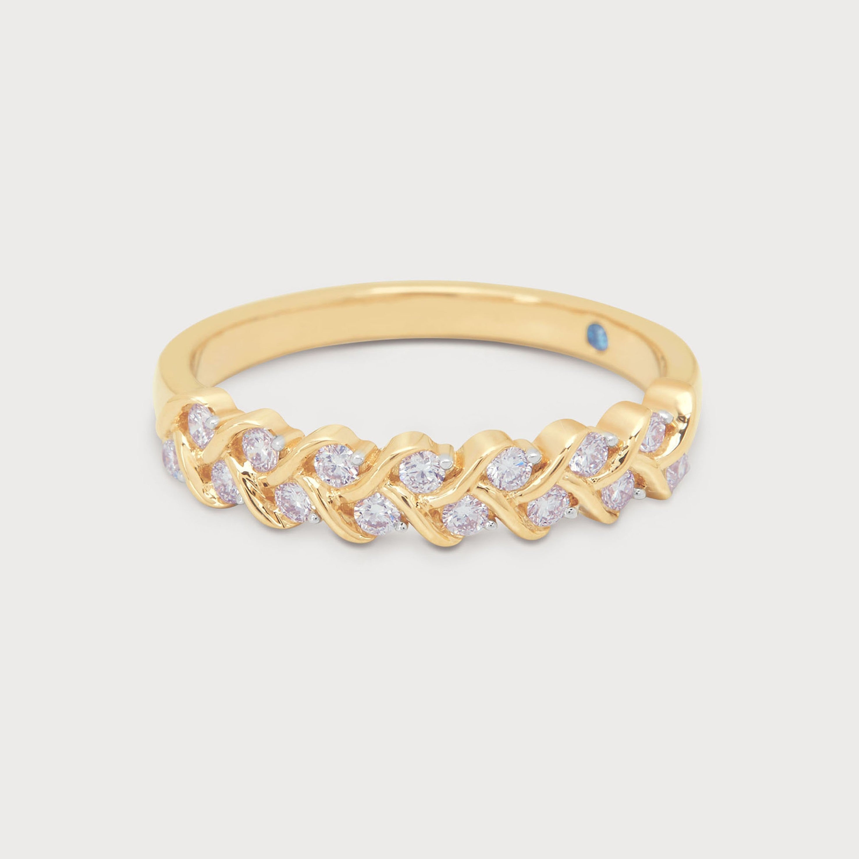 Helix Diamond Ring