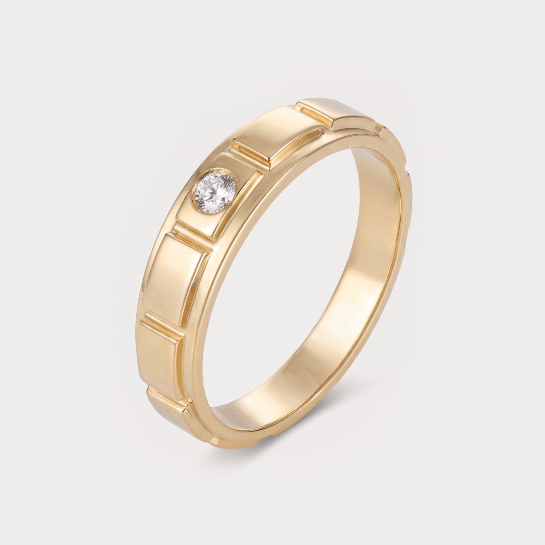 Vivienne Diamond Men's Ring