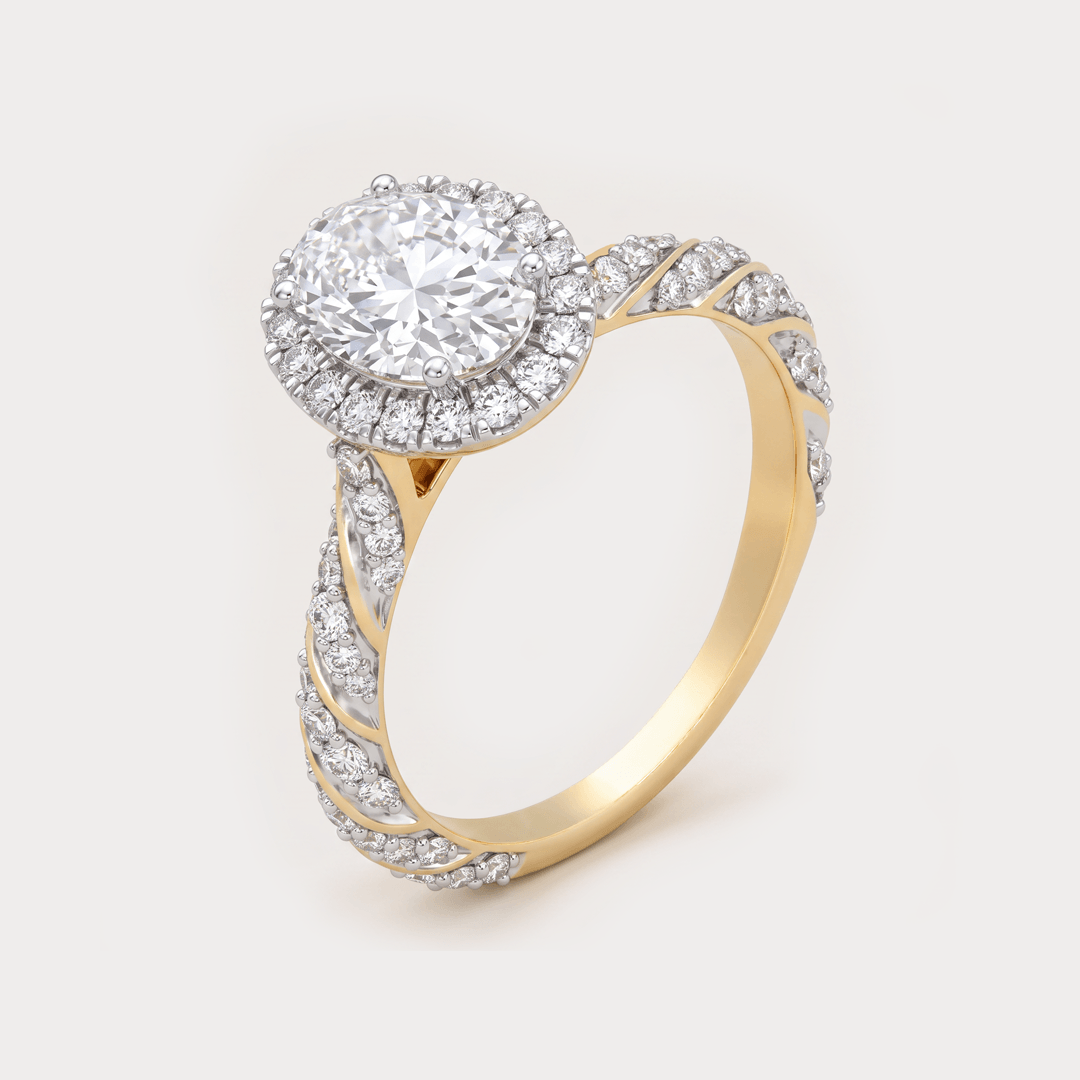 Eva Solitaire Diamond Ring