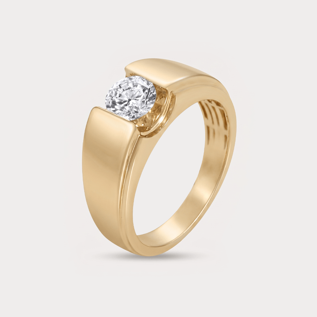 Asha Diamond Men's Ring