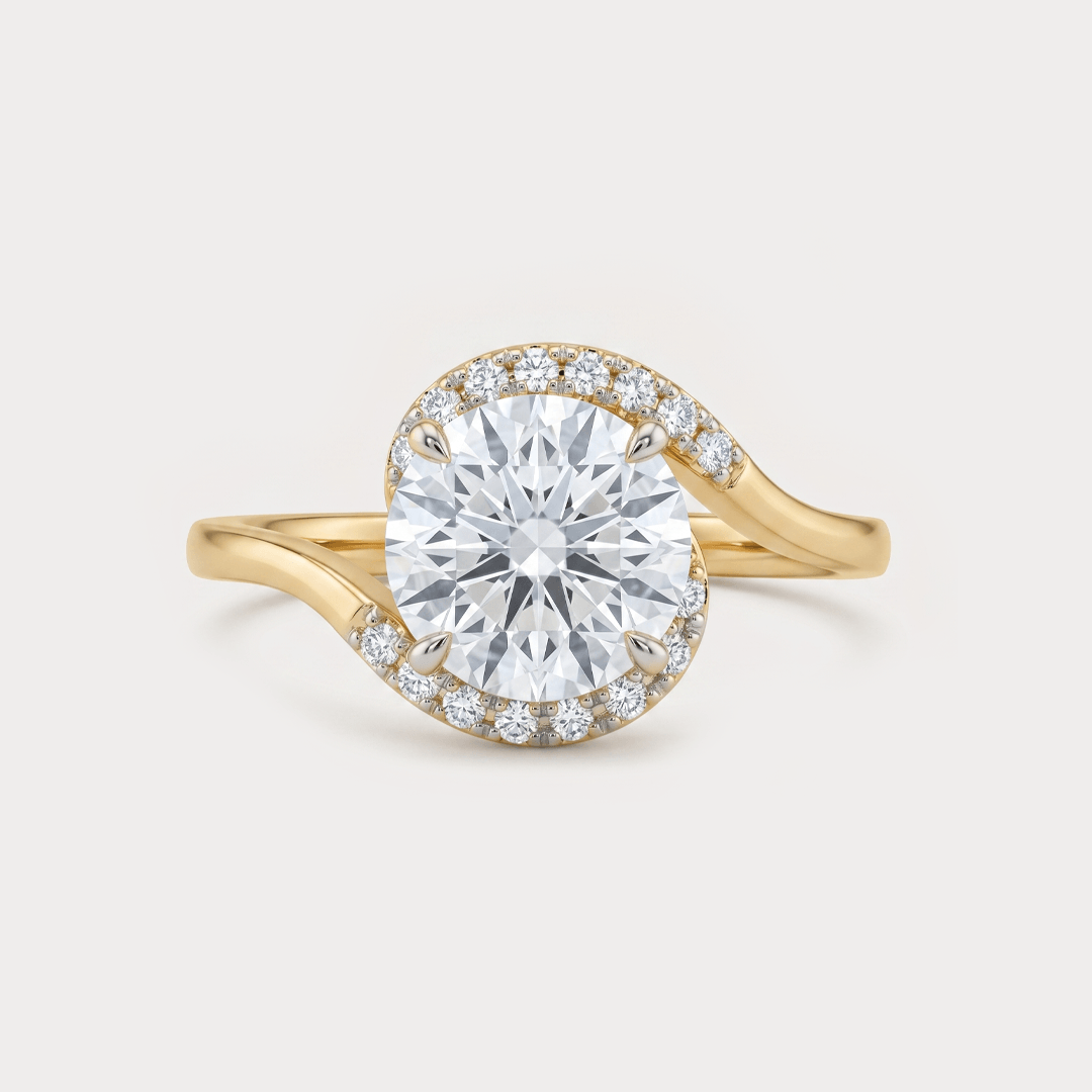 Lustro Extra Brilliant Solitaire Diamond Ring