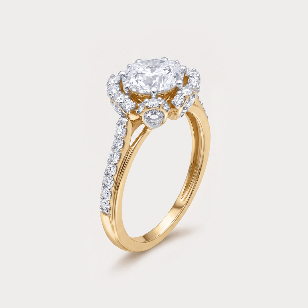 Raggio Extra Brilliant Solitaire Diamond Ring